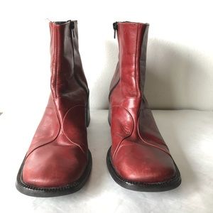 Vintage 80’s Italian Red Boots